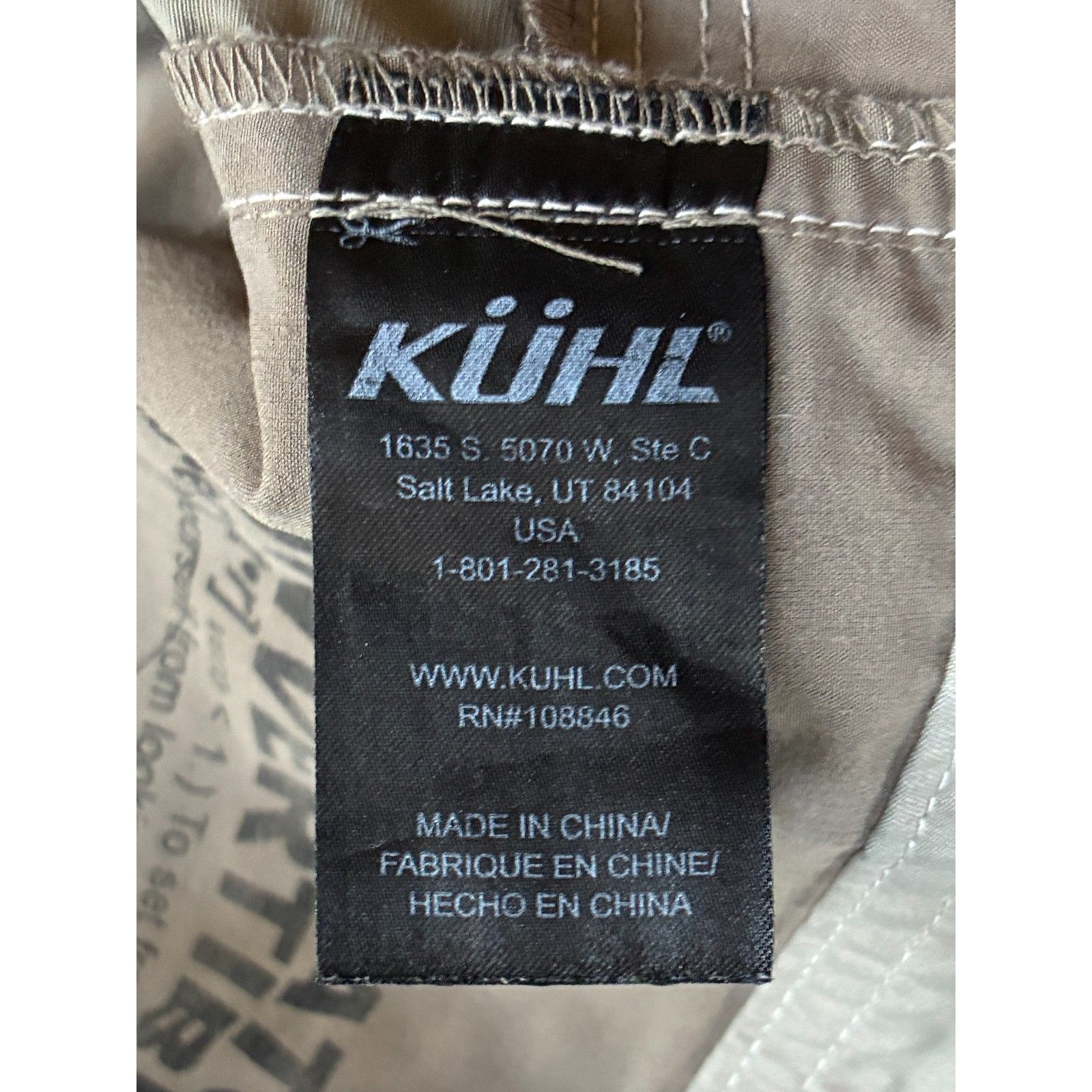 Kuhl Liberator Convertible Stealth Outdoor Hiking Pants Trousers Mens Size 34 — image 6 of 8